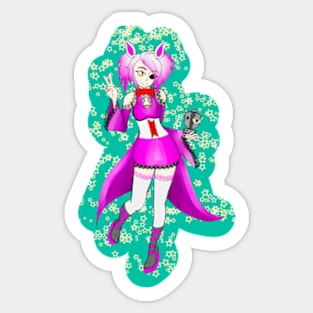 Human Mangle Sticker